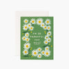 Greeting Card Daisies Thankful For You
