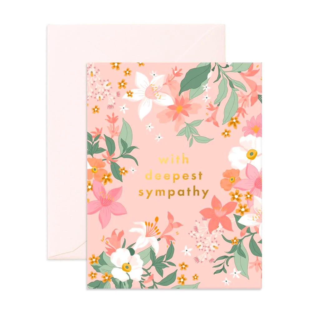 Greeting Card Deepest Sympathy