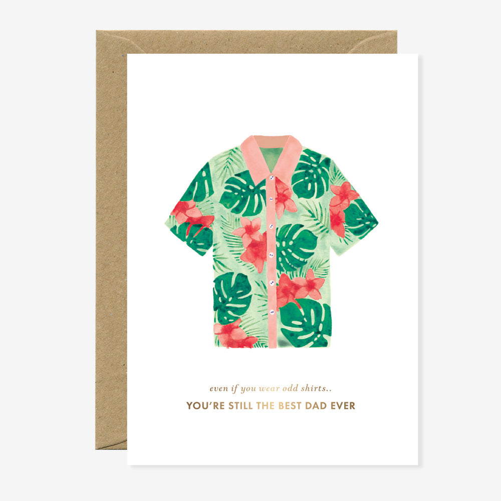 Greeting Card Fathers Day Shirt