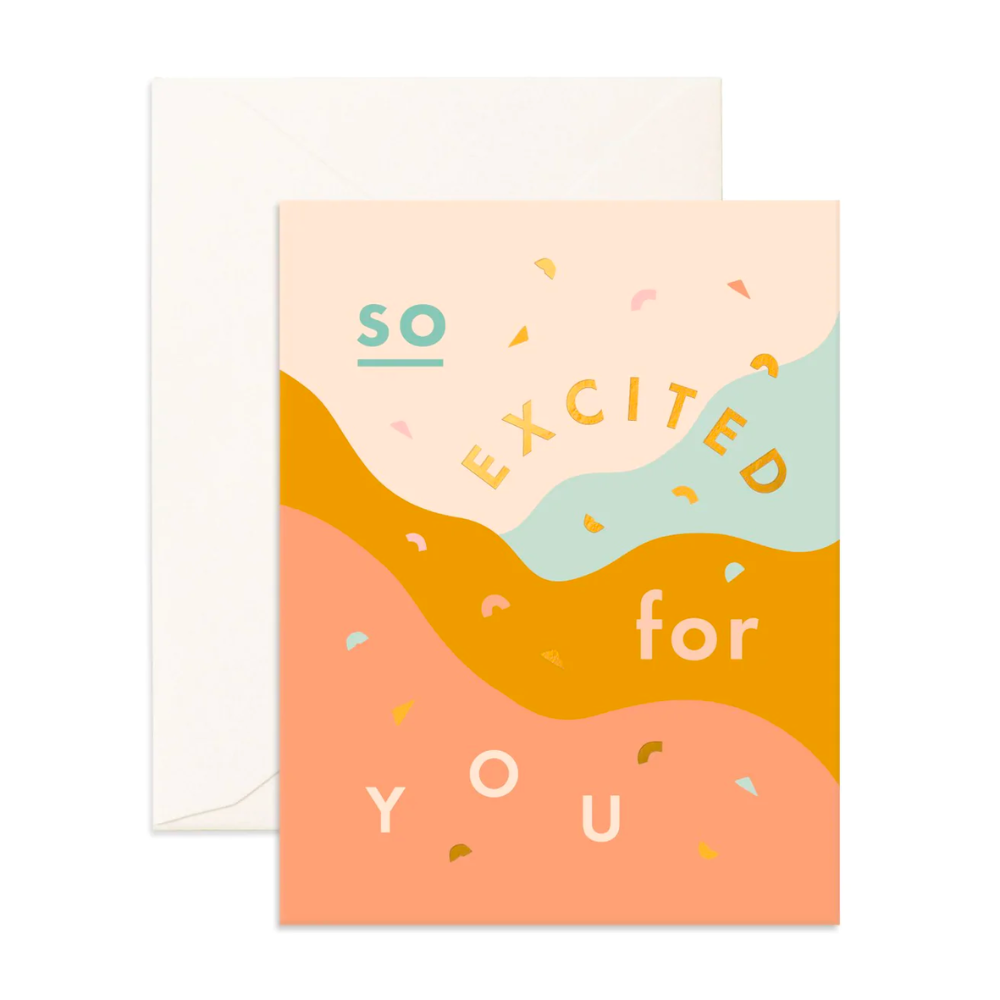 Greeting Card So Excited Still Life