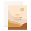 Greeting Card Happy Birthday Amigo Dunes