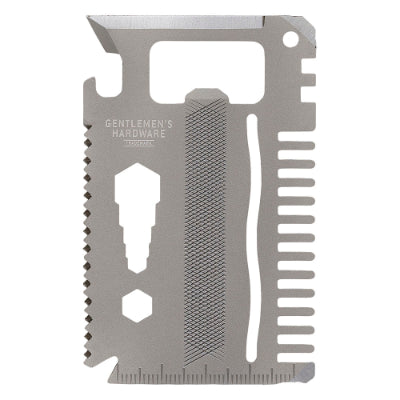 Gentlemen's Hardware Credit Card Tool Titanium