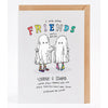 Greeting Card Ghost Friends