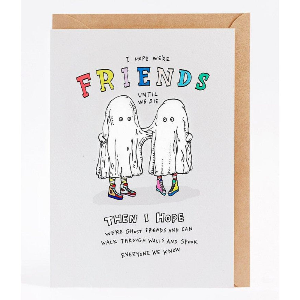 Greeting Card Ghost Friends