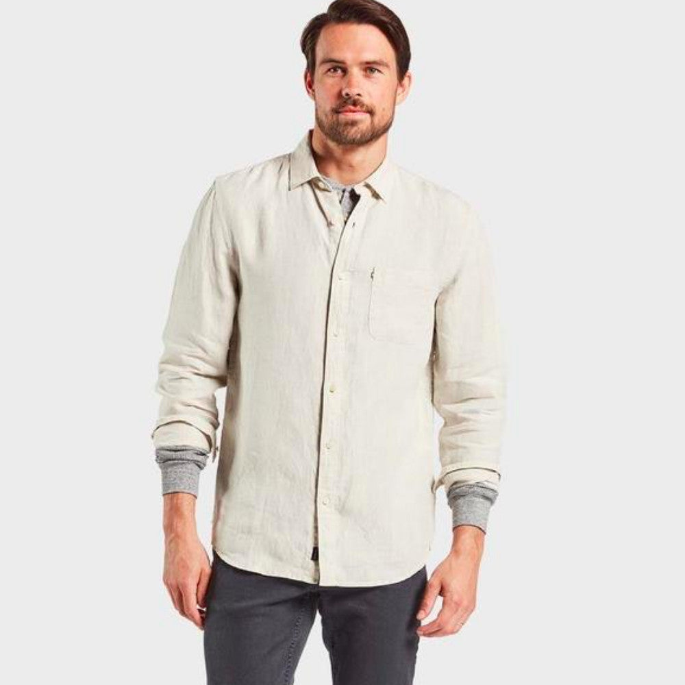 Men's Hampton Long Sleeve Linen Shirt