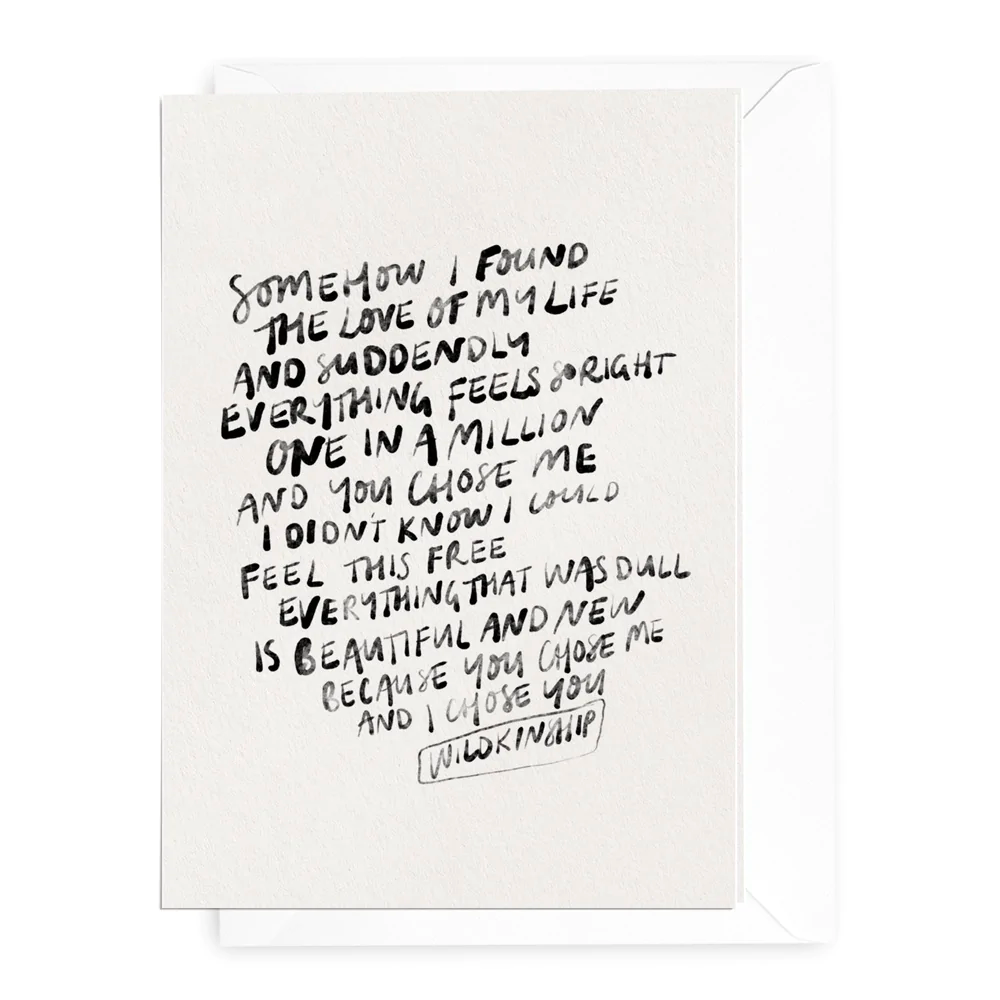 Love Of My Life Greeting Card