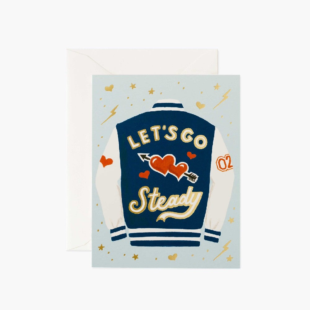 Greeting Card Let's Go Steady