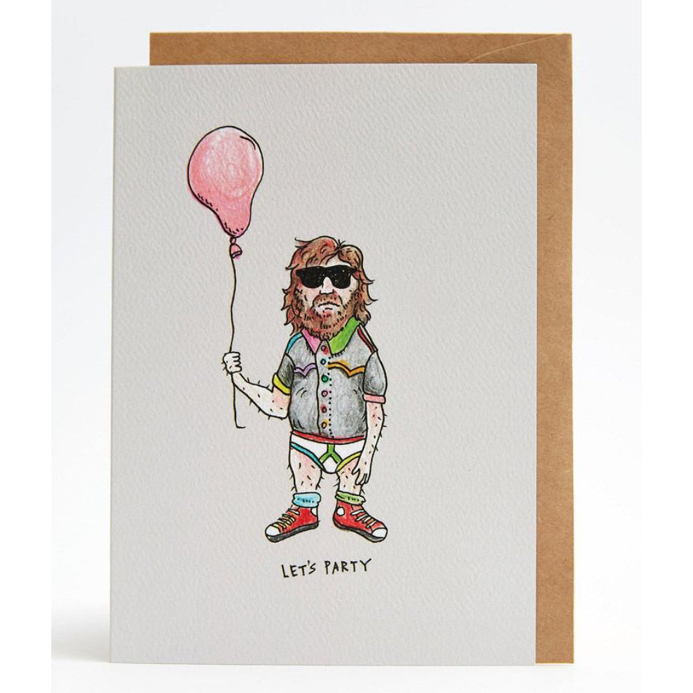 Greeting Card Let's Party