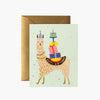 Greeting Card Llama Birthday