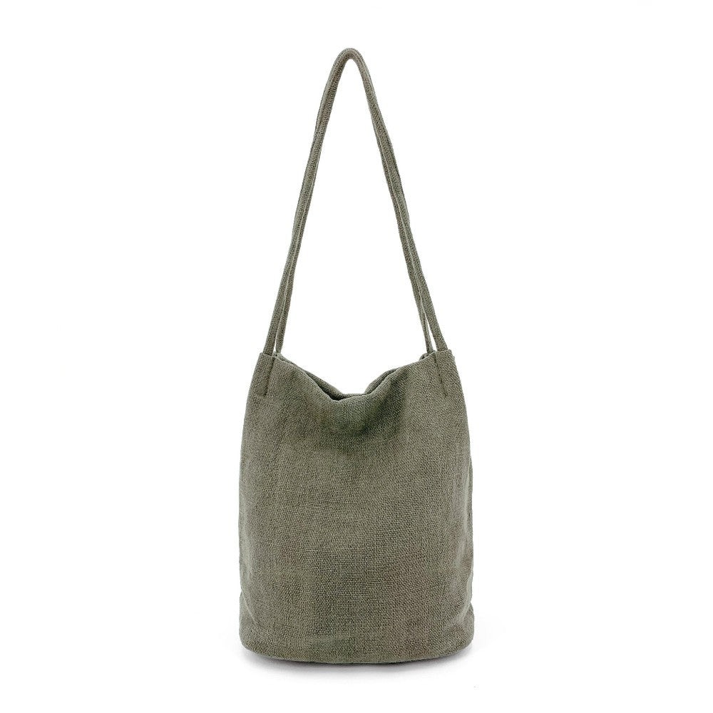 Natural Long Handle Bag