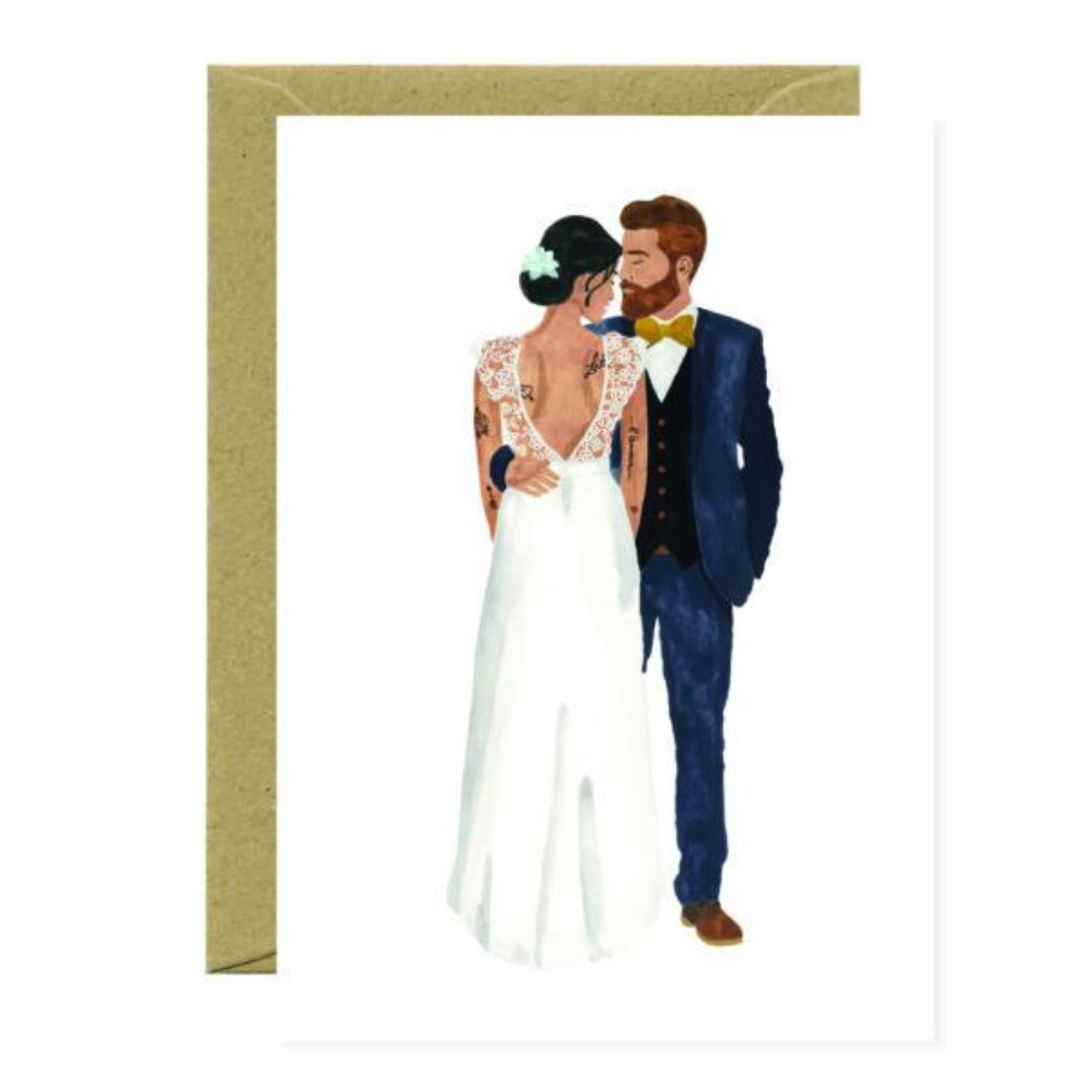 Greeting Card Married Lovers