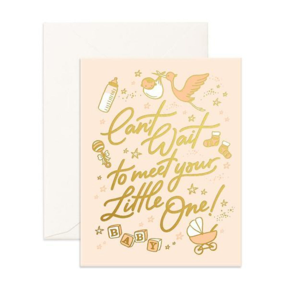 Greeting Card Meet Little One
