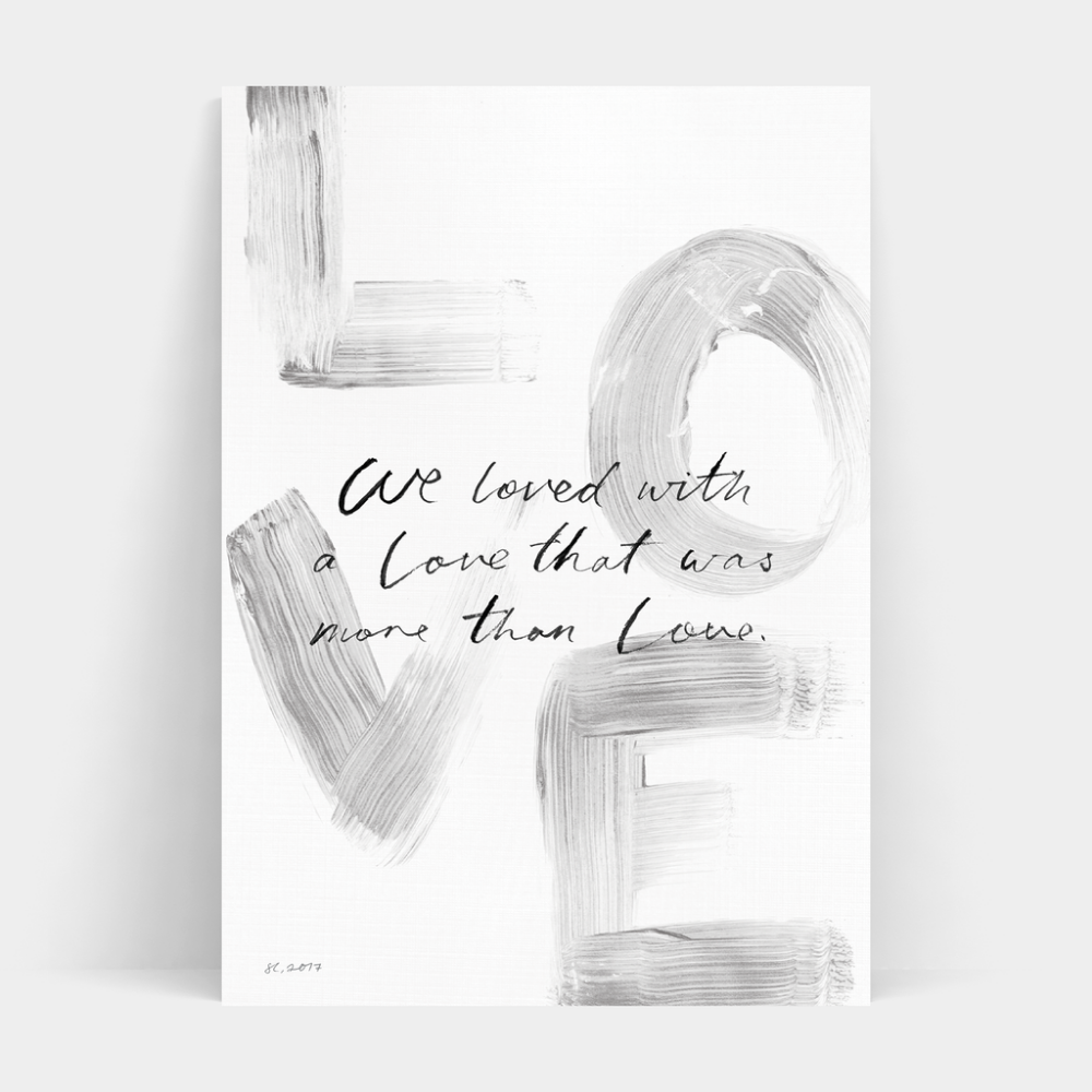 More Than Love Print A4 Print
