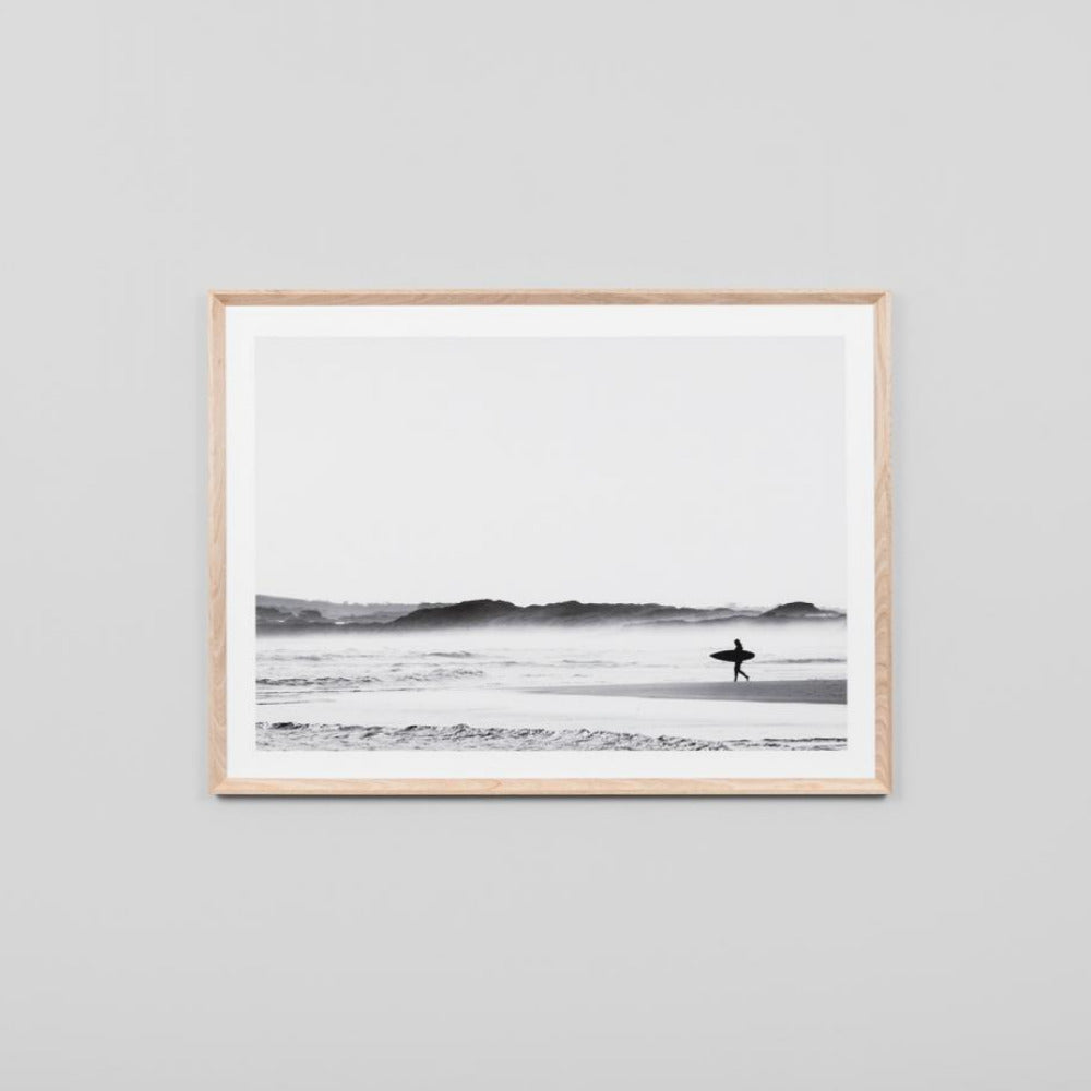 Morning Surf Framed Print