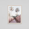 Moroccan Path Framed Print