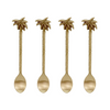 Palm Tree Brass Spoon