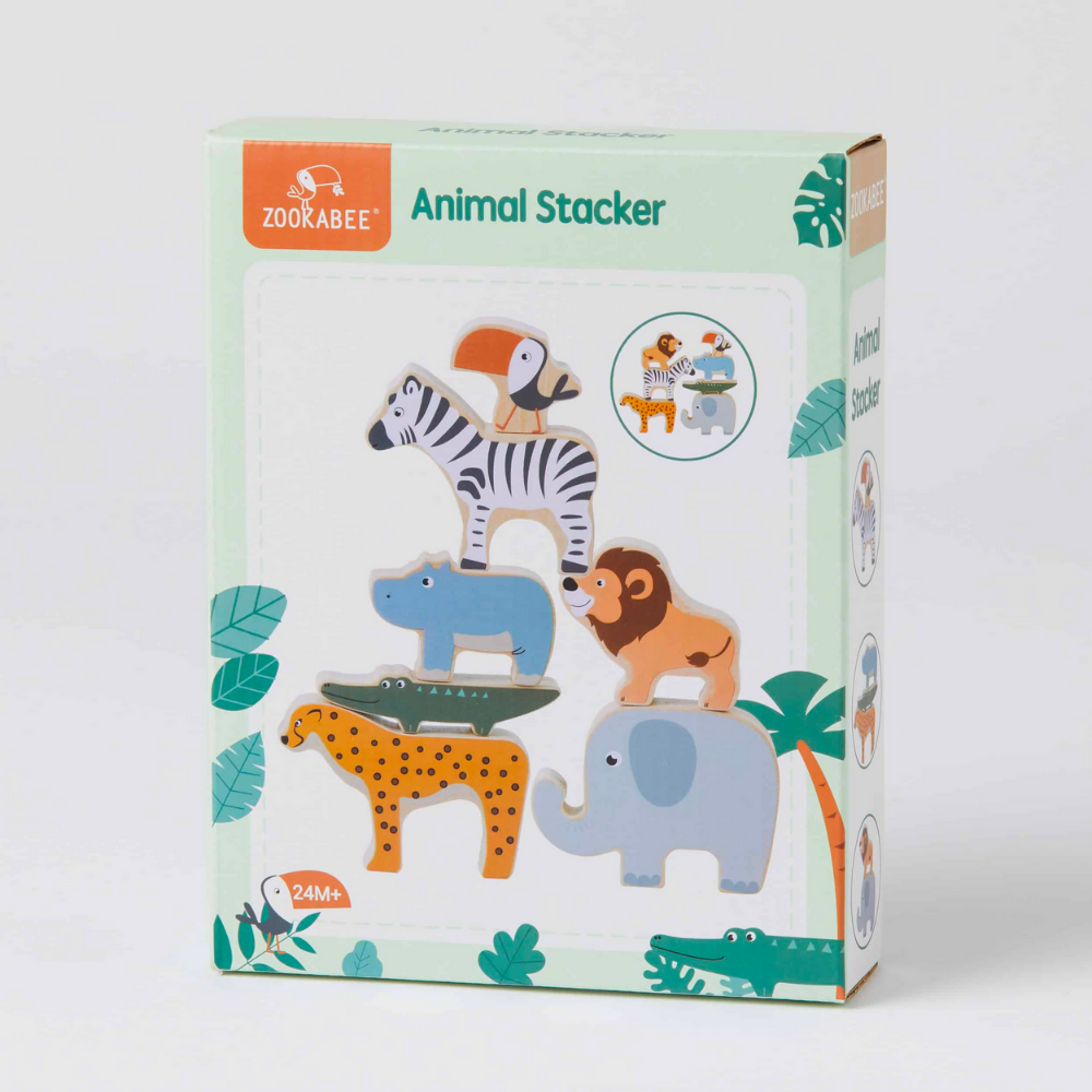 Wooden Animal Stacker