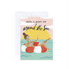 Greeting Card Pool Girl