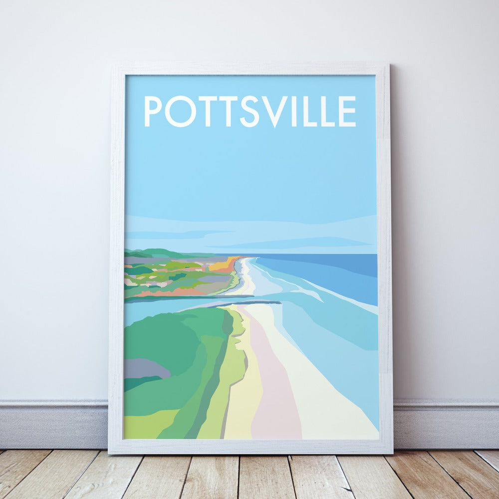 Pottsville Travel Print