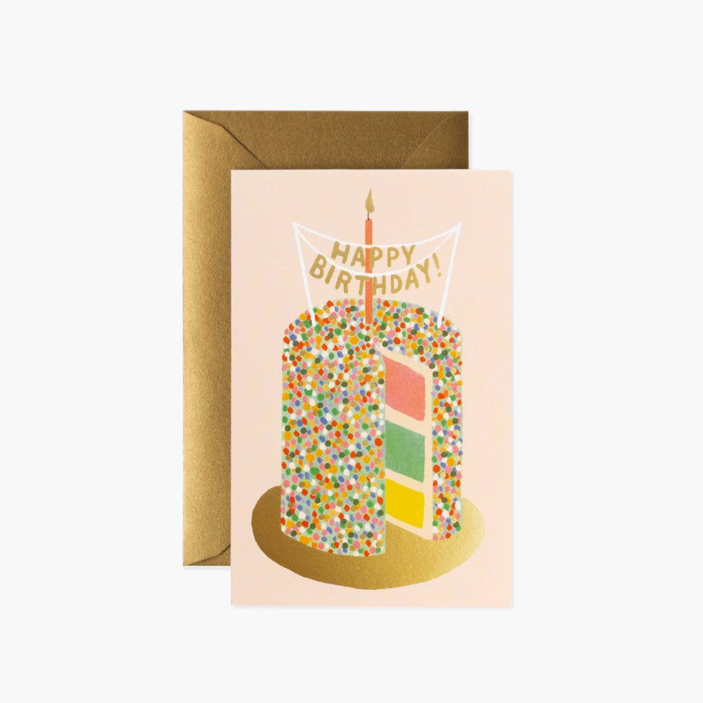 Greeting Card Layer Cake