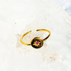 18K Vermeil Round Signet Ring