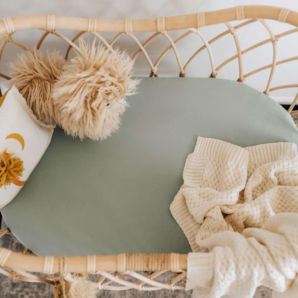 Fitted Jersey Bassinet Cover