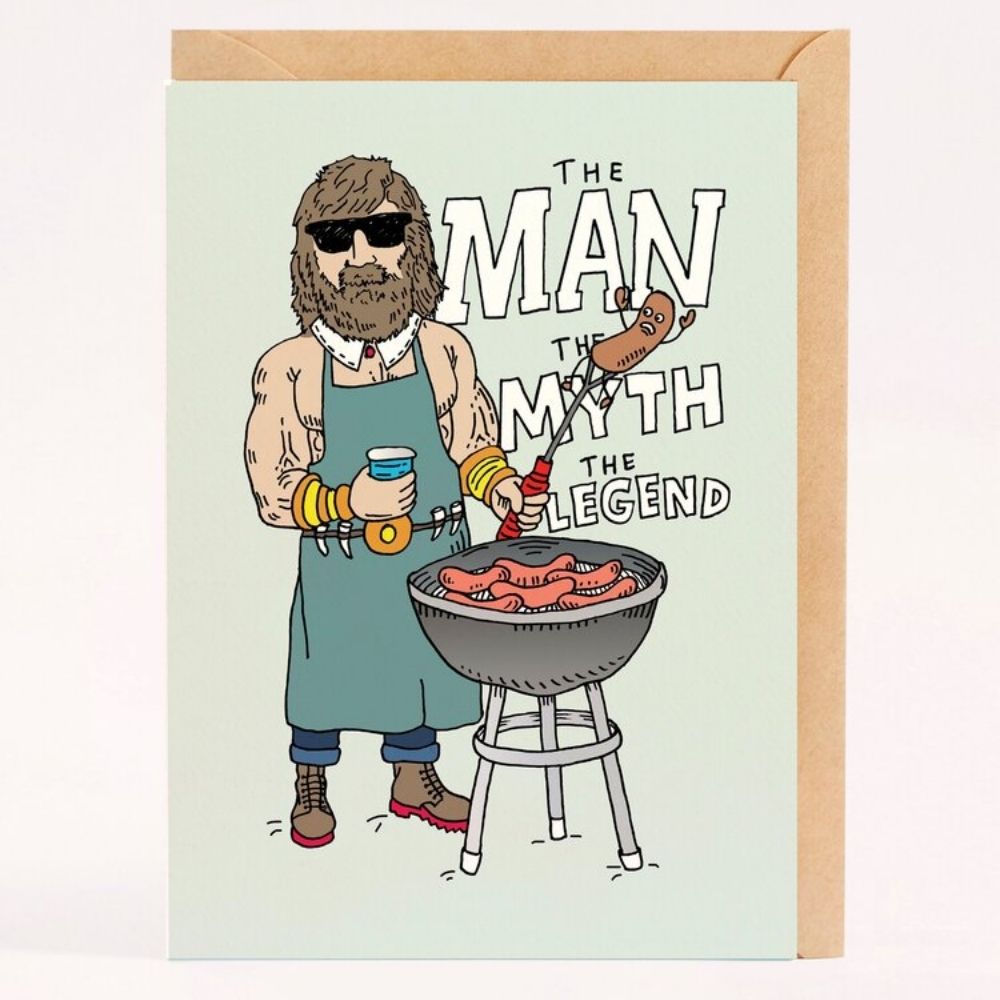 Greeting Card Sausage Legend