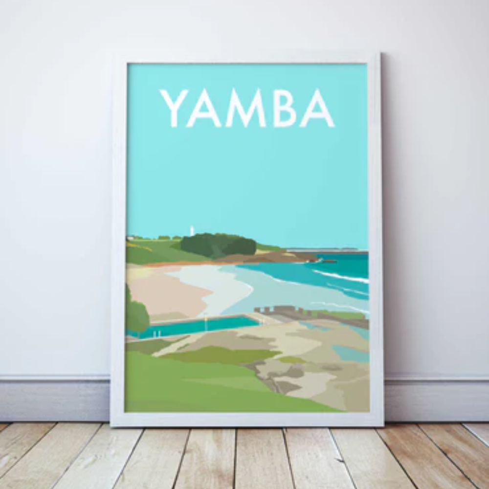 Yamba Travel Print