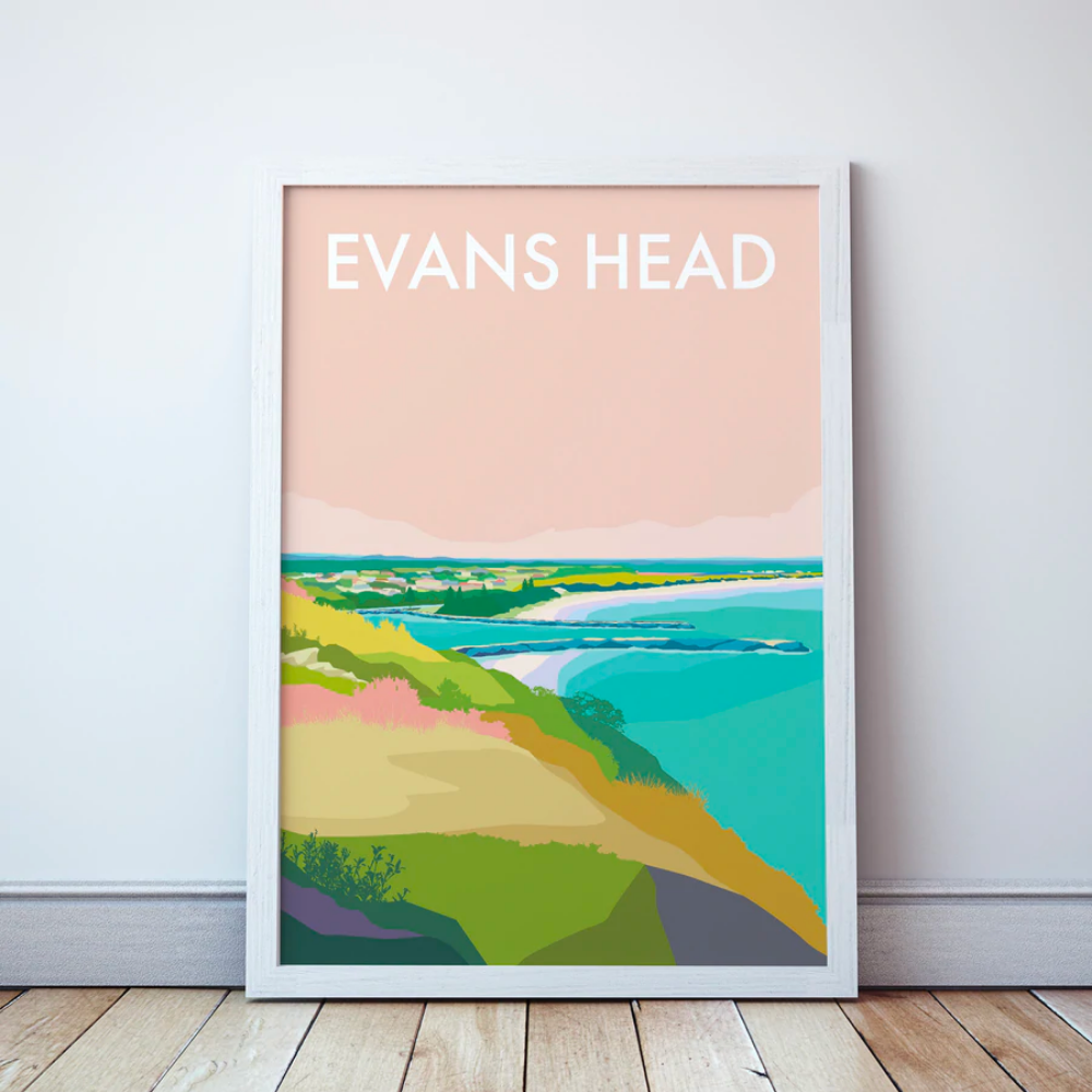 Evans Head Travel Print