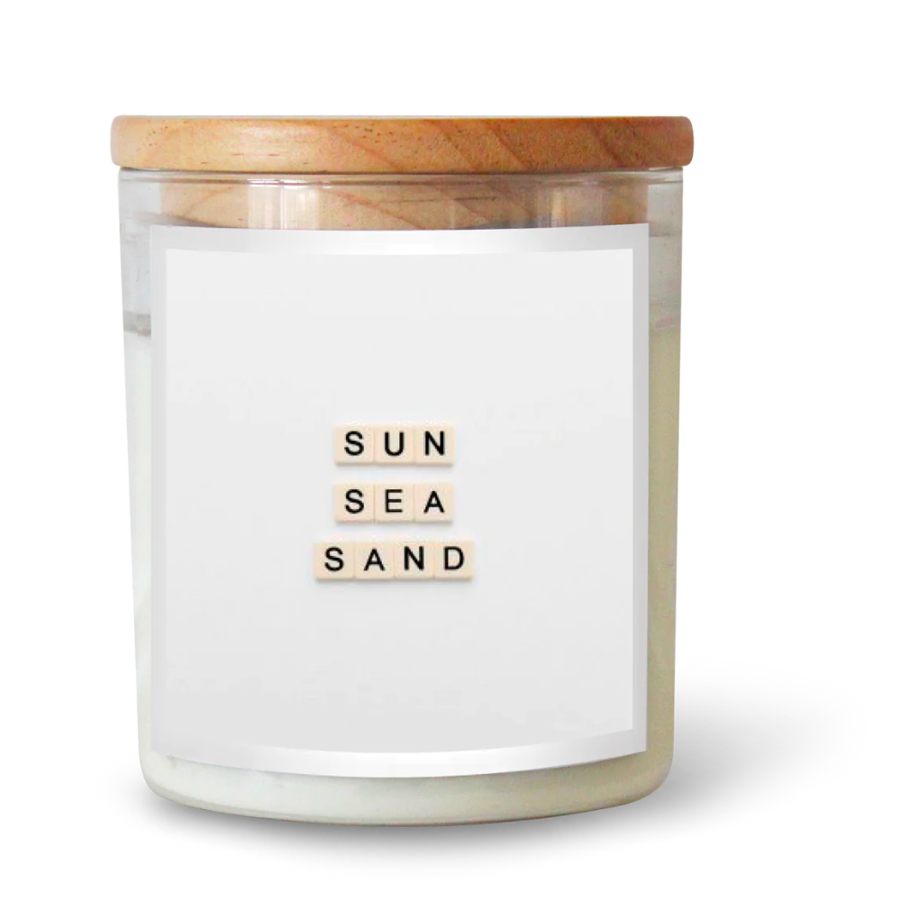 Sun Sea Sand Candle