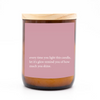 Heartfelt Quote Candle - You Shine
