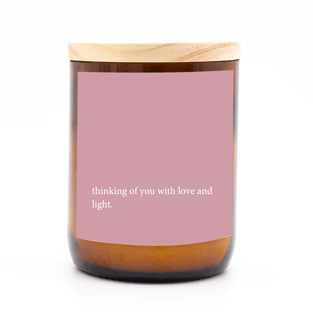 Heartfelt Quote Candle - Thinking Of You