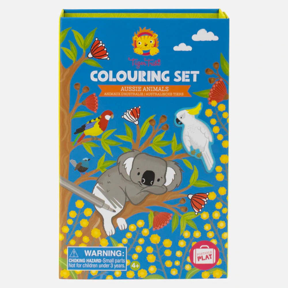 Colouring Set Aussie Animals