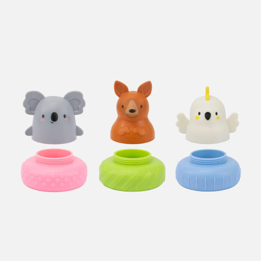Mix and Match Bath Mates Aussie Animals