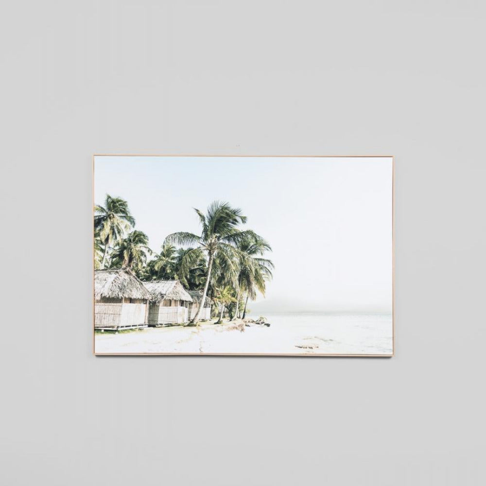 Tropical Resort Canvas Print