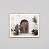 Villa Door Framed Print