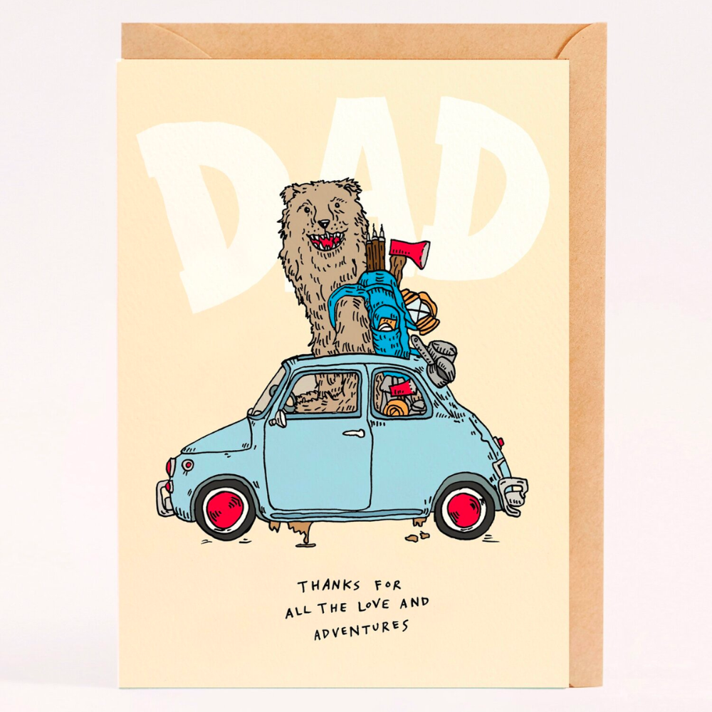 Greeting Card Dad Adventures