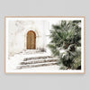 Ancient Doorway Framed Print