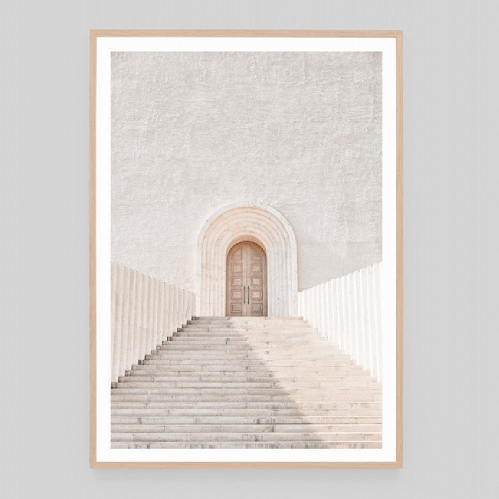 Ancient Steps Framed Print