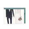 Greeting Card Wedding Man and Women