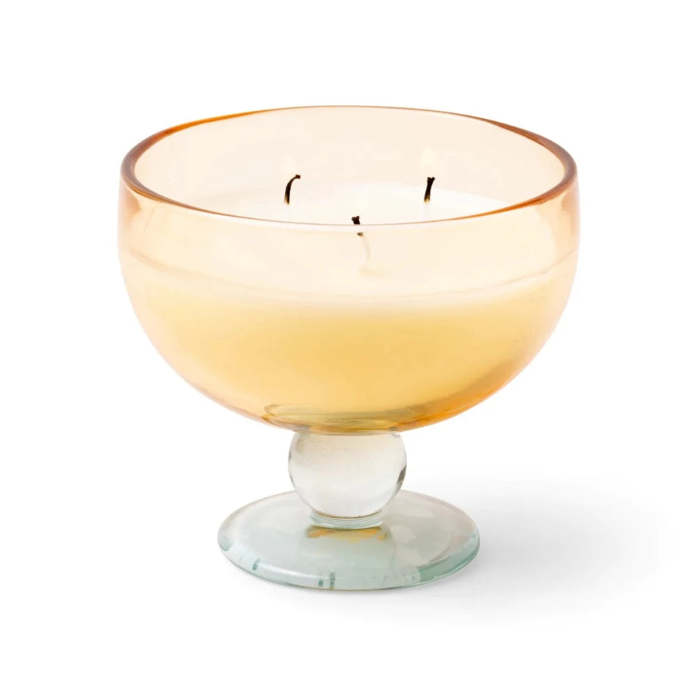 Glass Goblet Candle