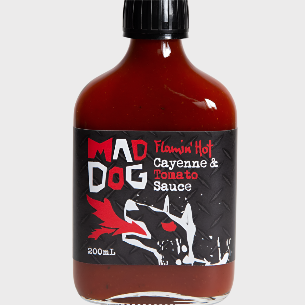 Mad Dog Flamin' Hot Cayenne & Tomato Sauce