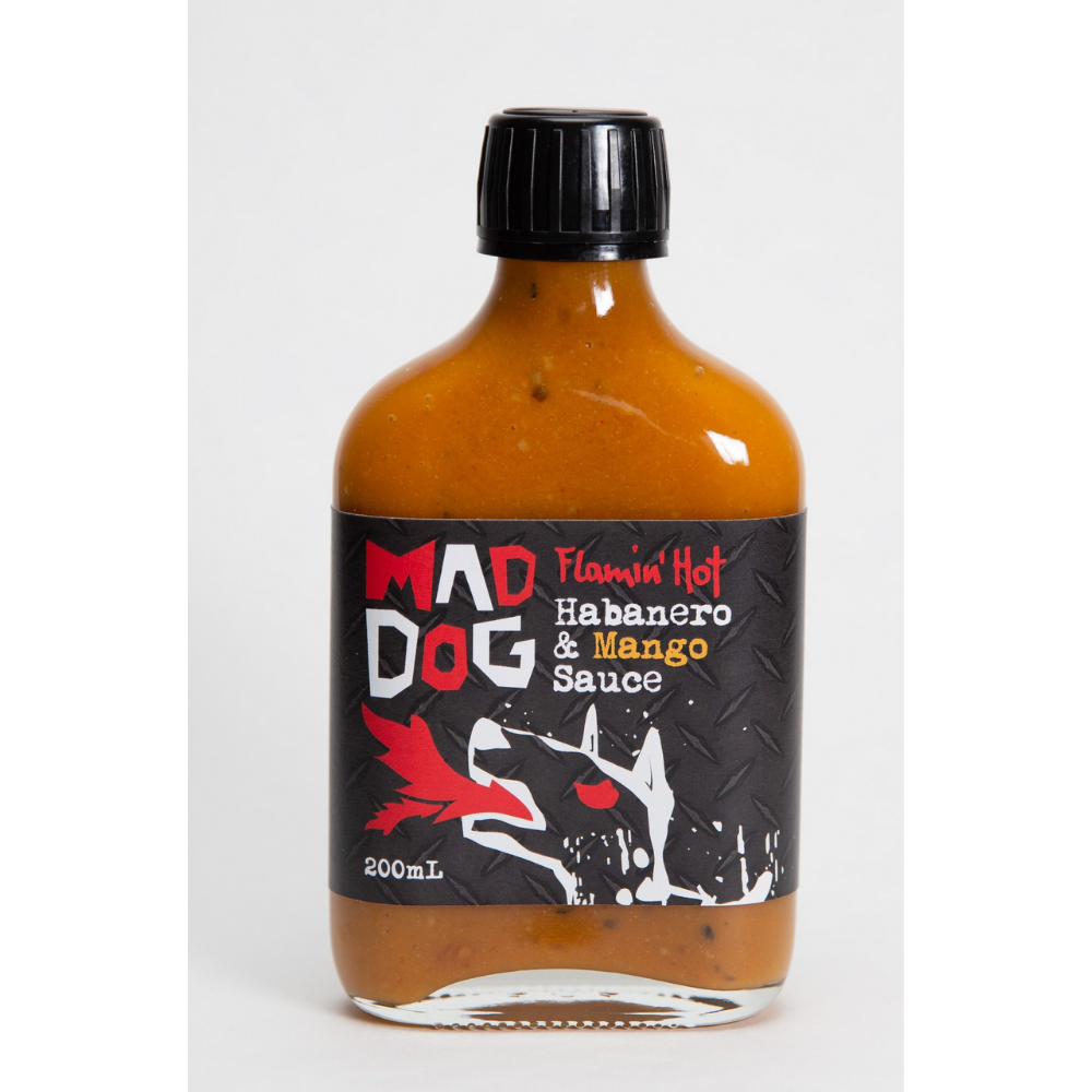 Mad Dog Flamin' Hot Habanero & Mango Sauce